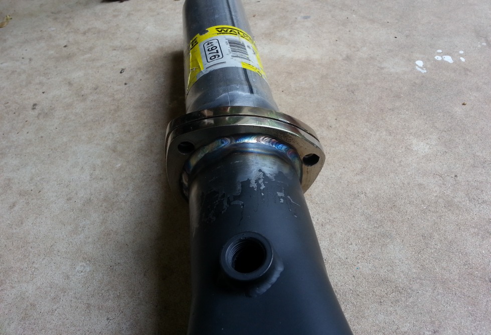 welded 3 bolt flange